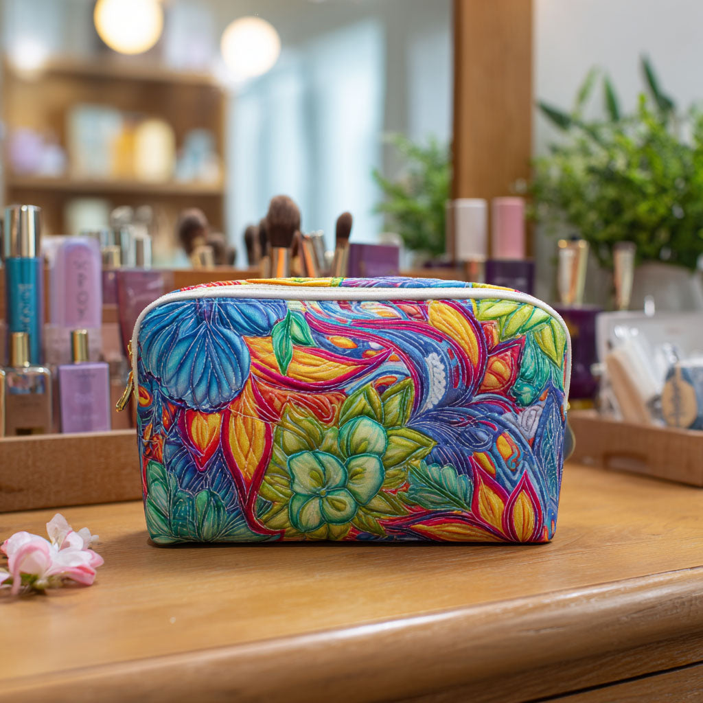 Sophie | Tropical Bloom Makeup Bag