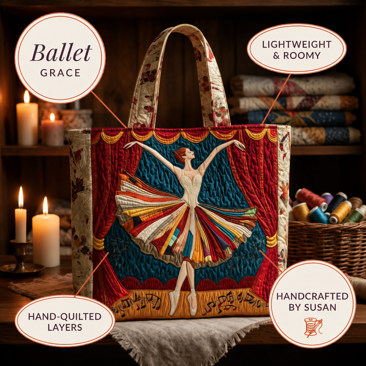 Sophia | Ballet Grace Tote