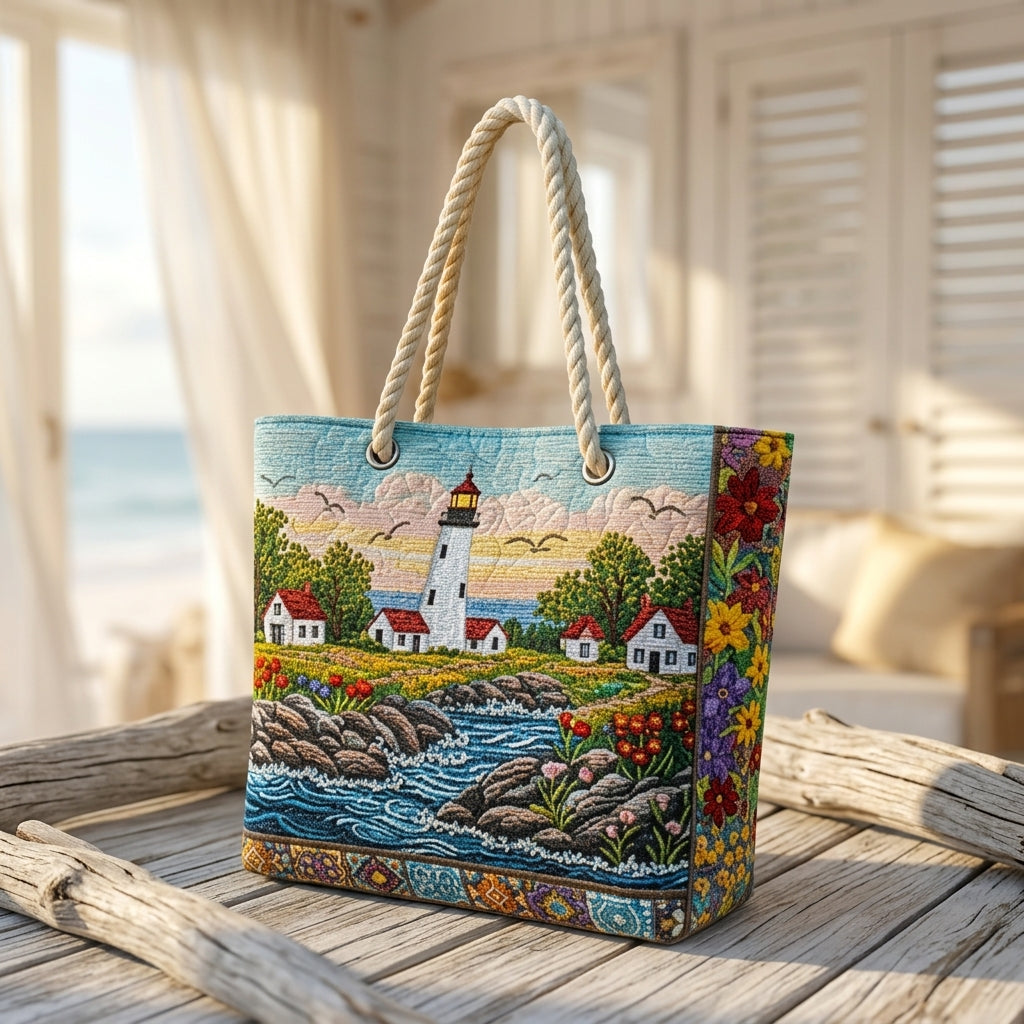 Madeline | Lighthouse Escape Beach Bag
