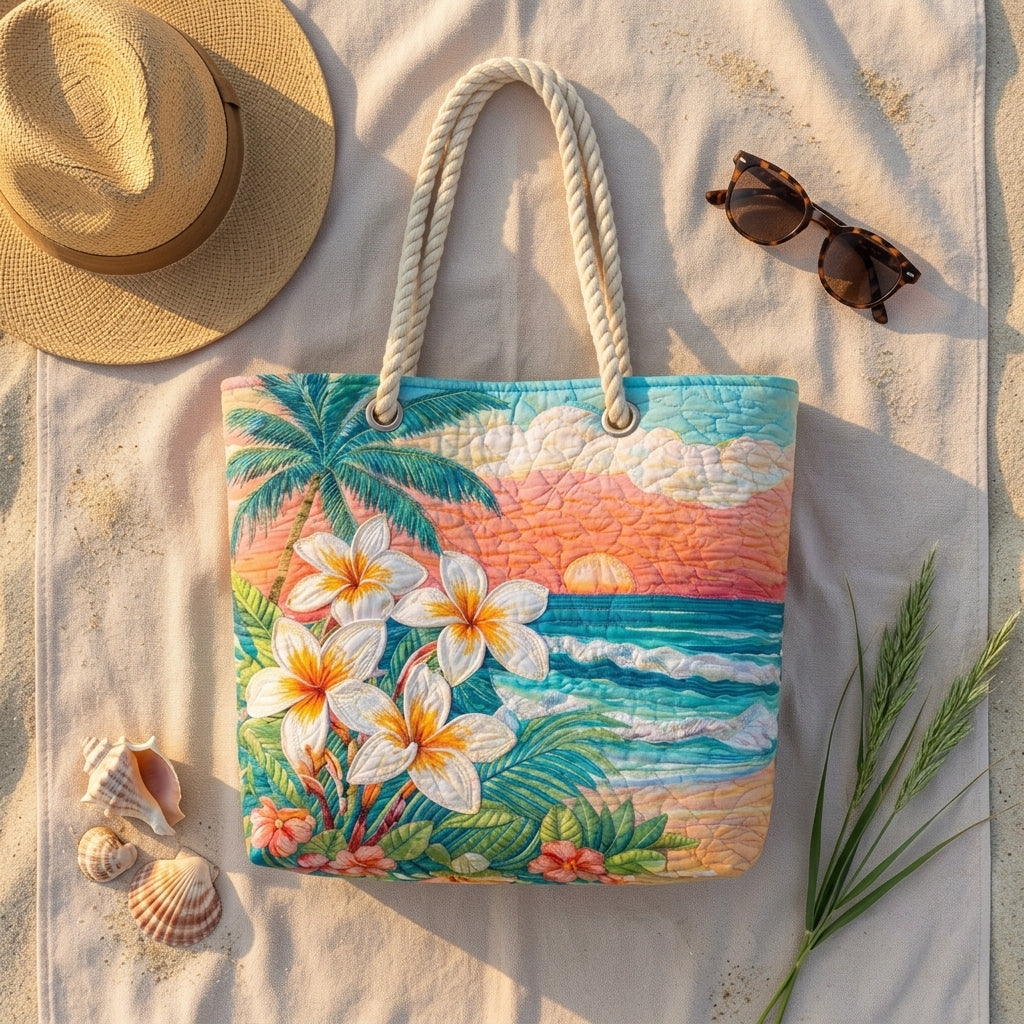 Sienna | Sunset Bloom Beach Bag