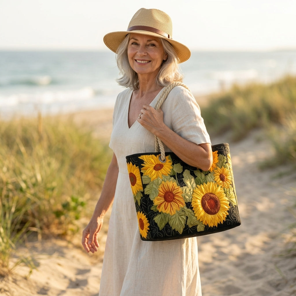 Rosalie | Sunflower Glow Beach Bag