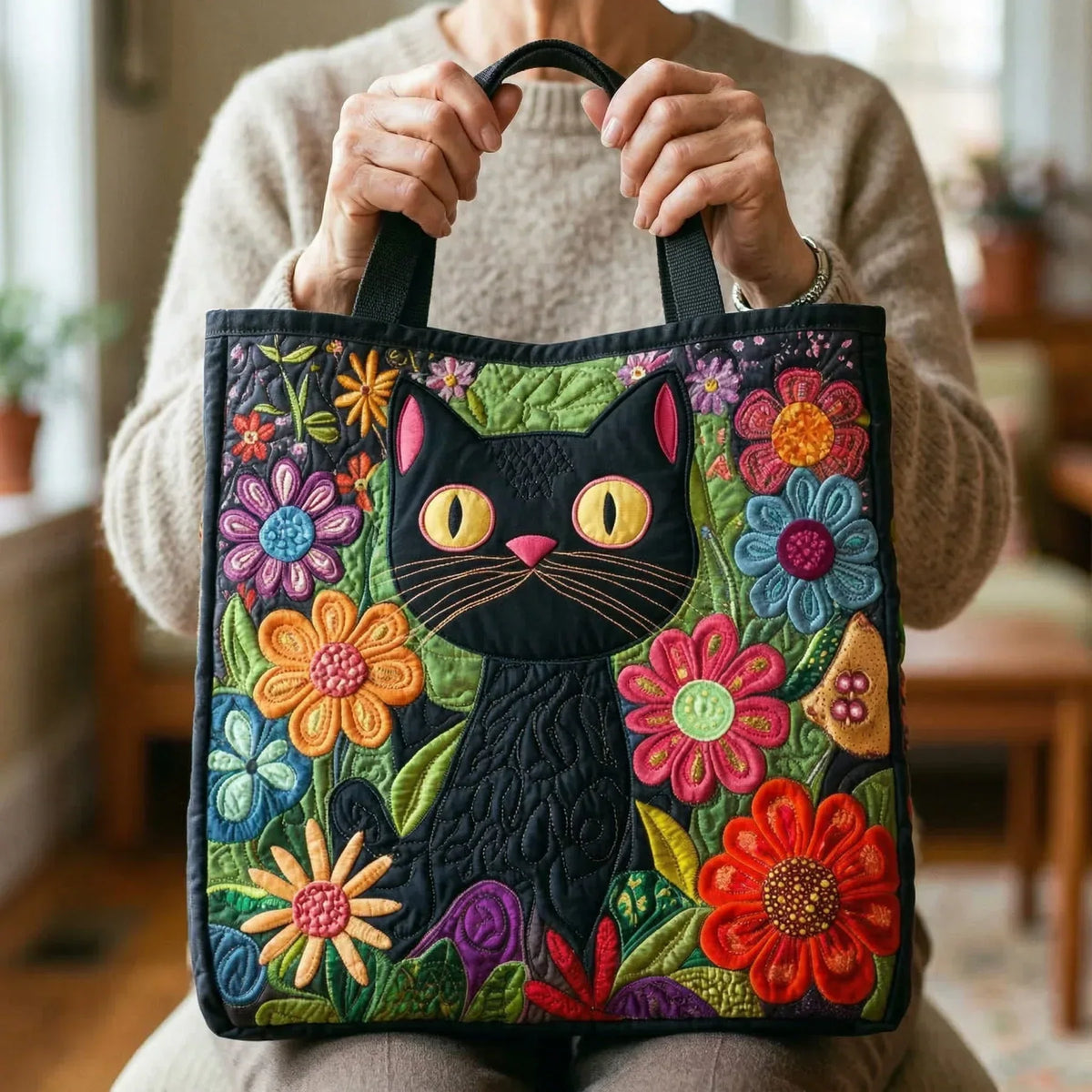 Bella | Midnight Garden Tote