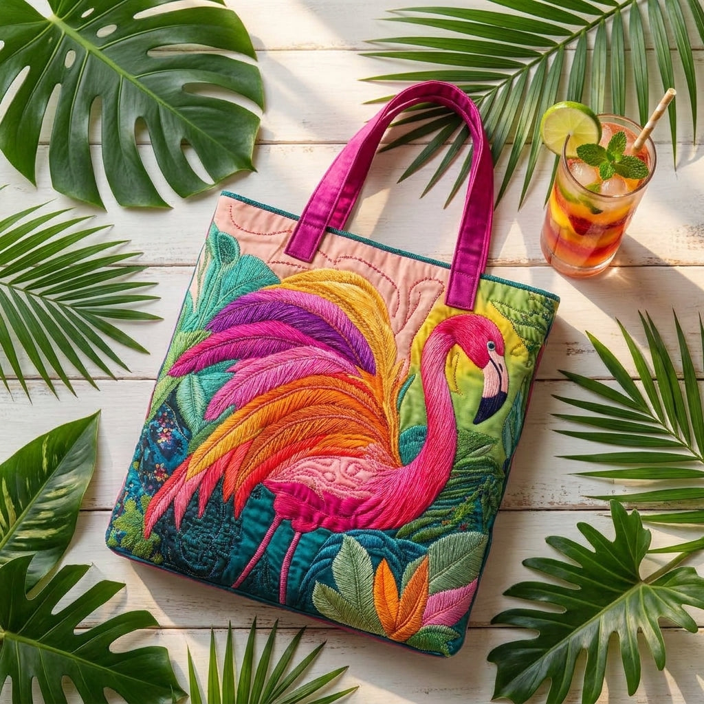 Fiona | Flamingo Paradise Tote
