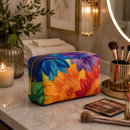 Camille | Radiant Bloom Makeup Bag