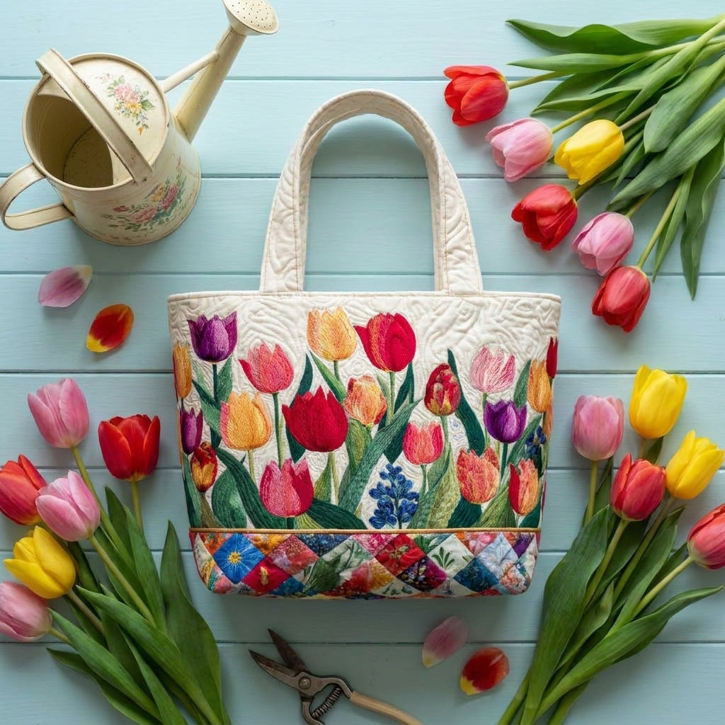 Clara | Tulip Garden Tote