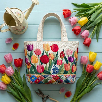 Clara | Tulip Garden Tote