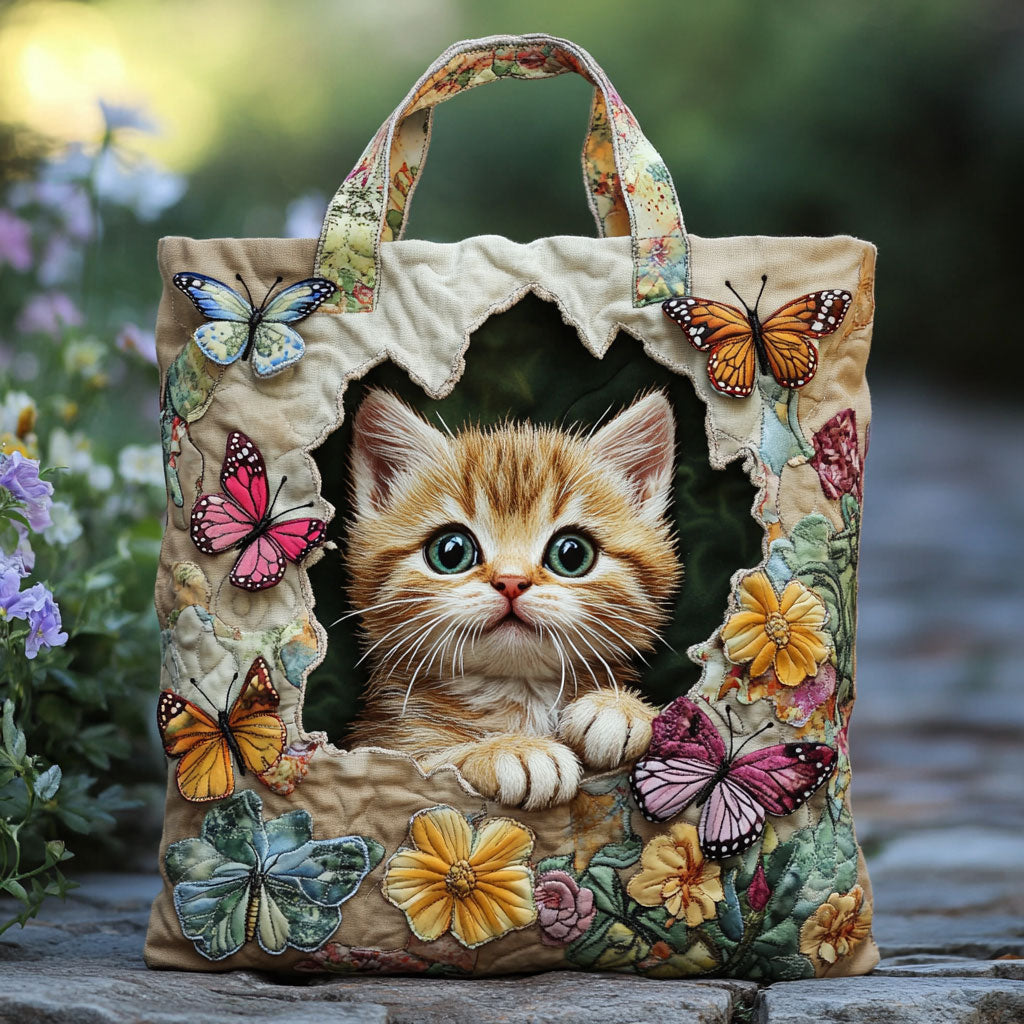 Sophie | Butterfly Kitten Tote