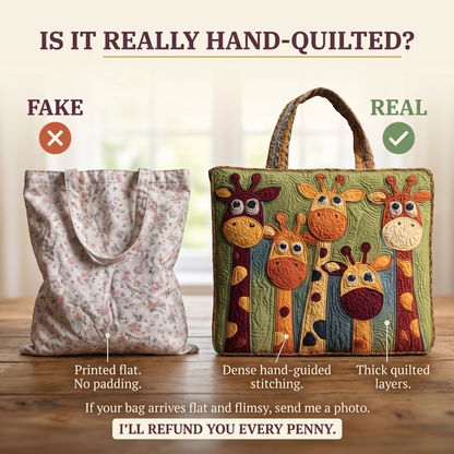 Giselle | Playful Giraffe Tote
