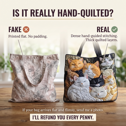 Chloe | Cozy Cat Family Tote