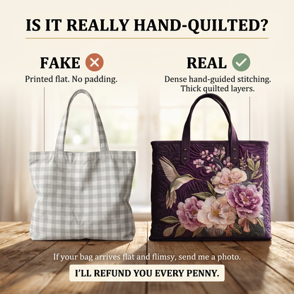 Lillian | Hummingbird Blossom Tote