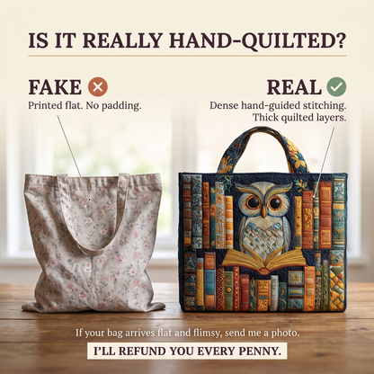 Edith | Storybook Owl Tote