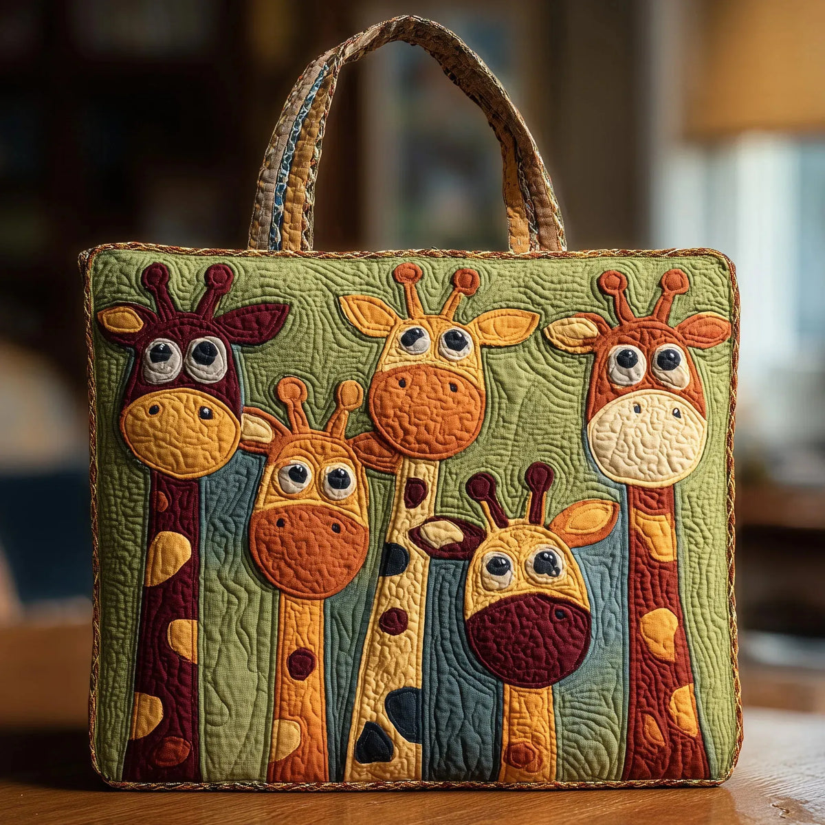 Giselle | Playful Giraffe Tote