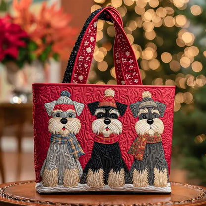 Linda | Festive Pup Tote