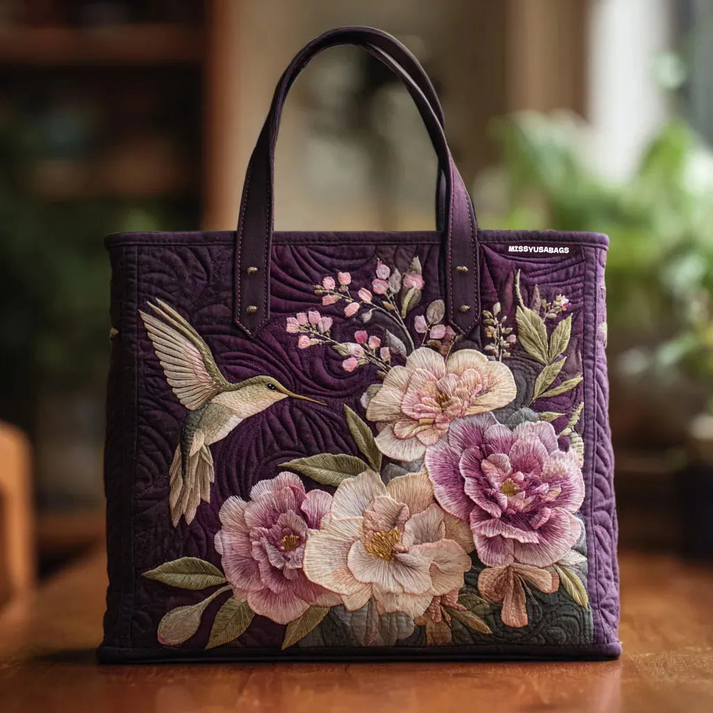 Lillian | Hummingbird Blossom Tote