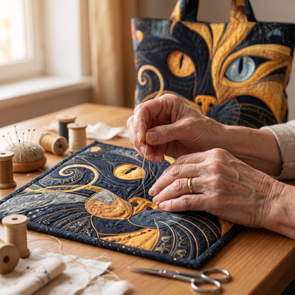 Celeste | Mystic Cat Tote