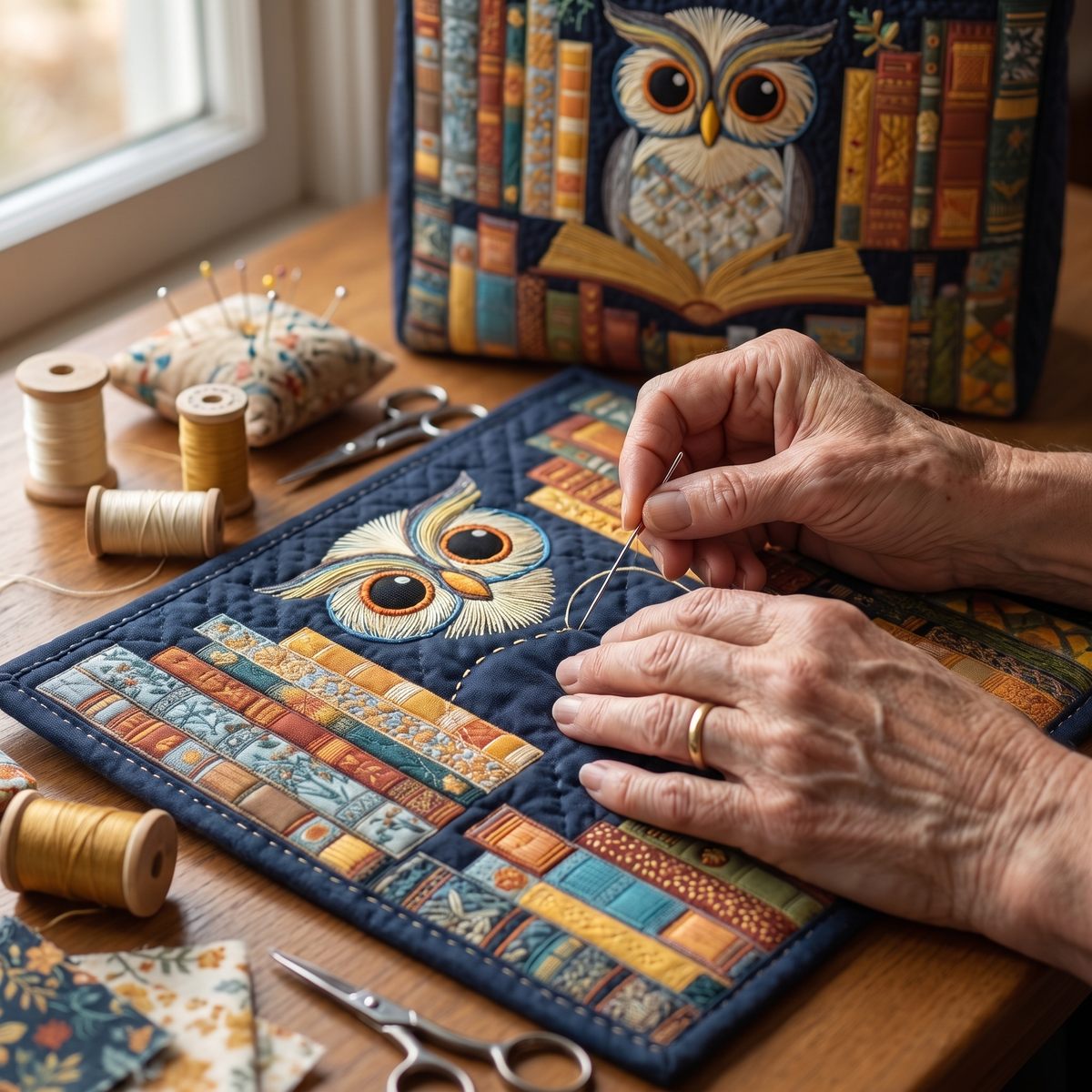 Edith | Storybook Owl Tote