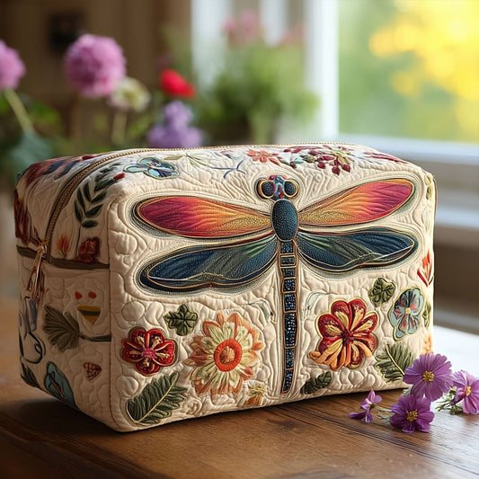 Isabelle | Dragonfly Garden Makeup Bag