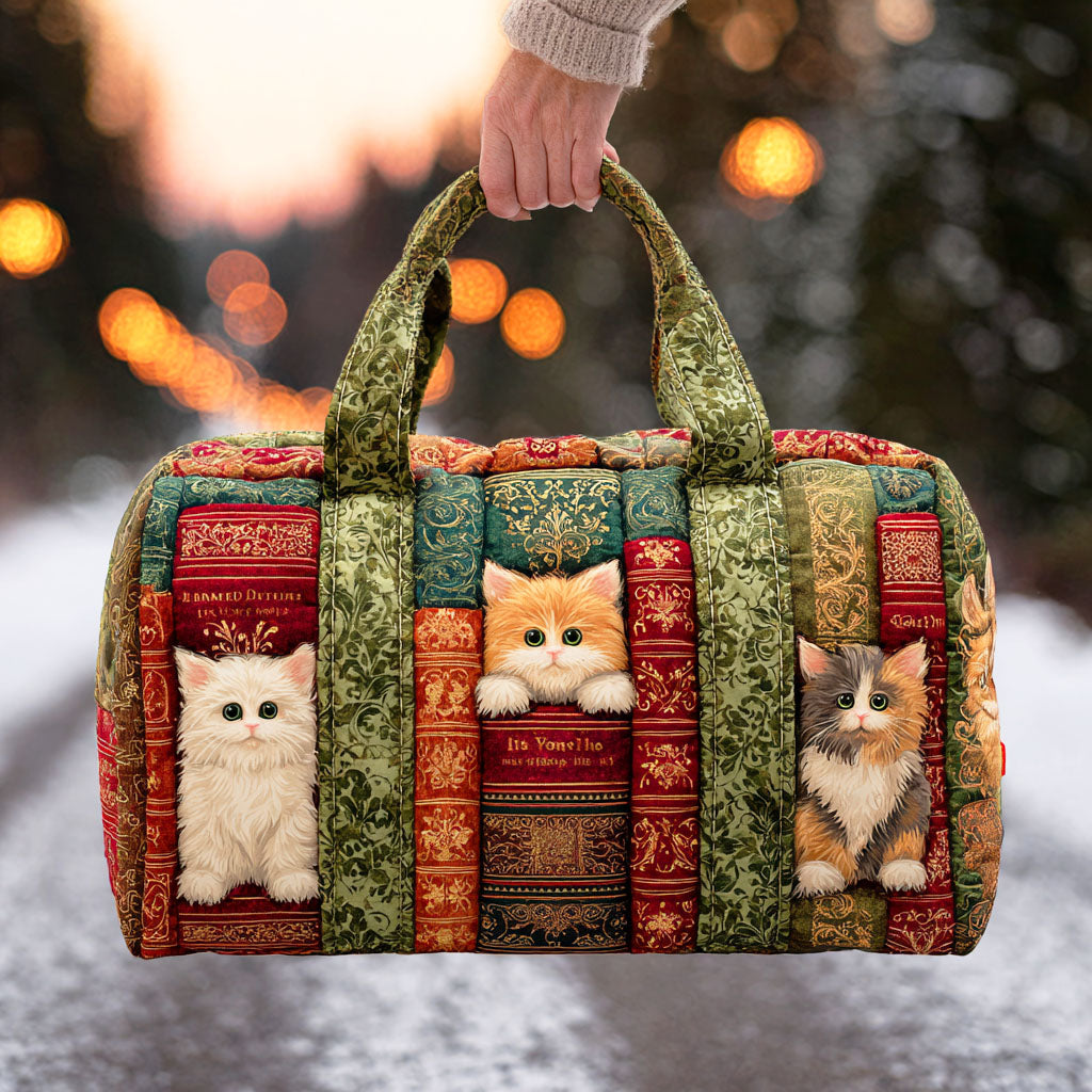 Beatrice | Bookish Cat Duffle