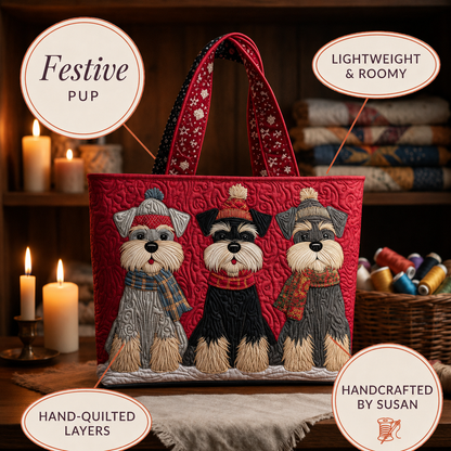 Linda | Festive Pup Tote