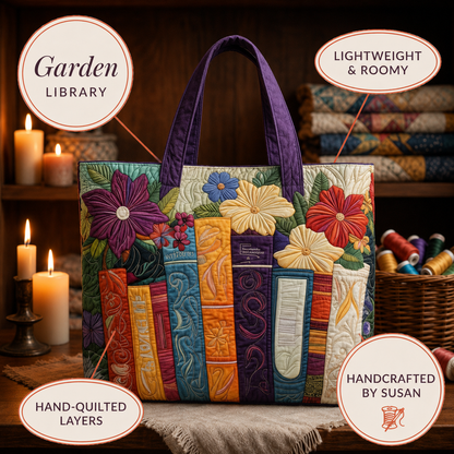 Evelyn | Garden Library Tote