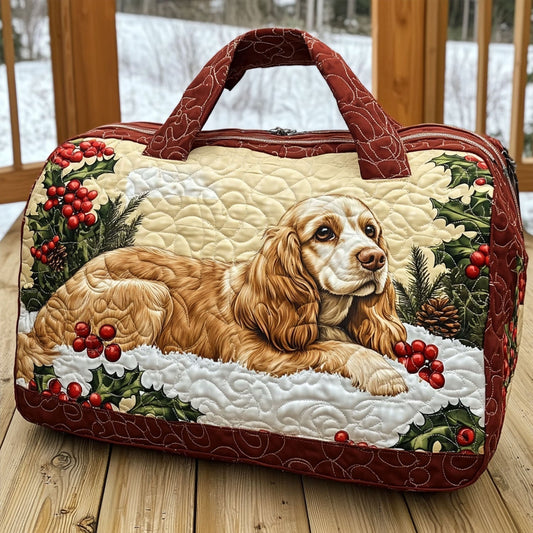 Carolyn | Winter Spaniel Duffle