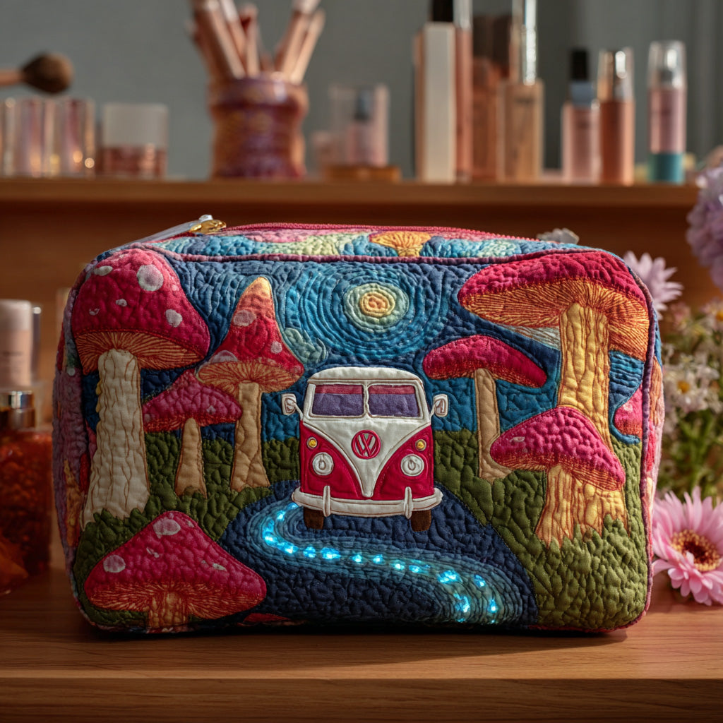 Molly | Groovy Mushroom Makeup Bag