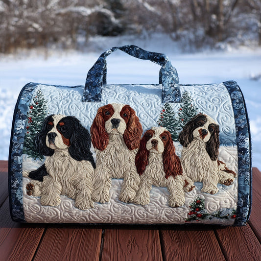 Maggie | Winter Spaniel Duffle