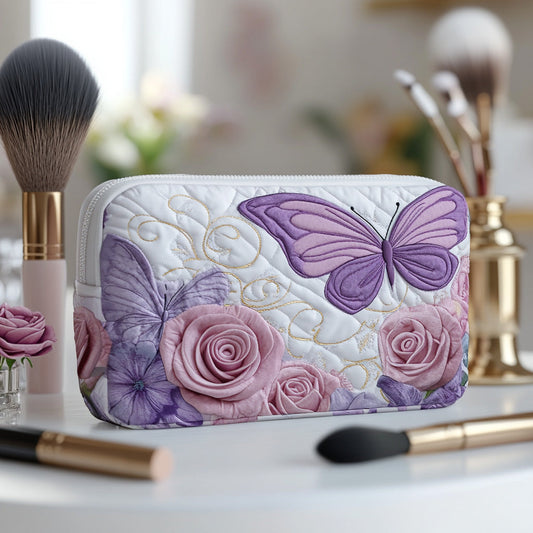 Vivienne | Lavender Grace Makeup Bag
