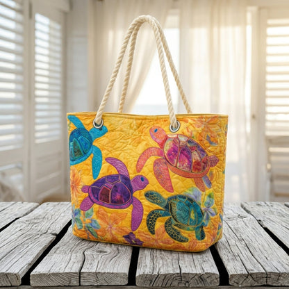 Luna | Tropical Turtle Beach Bag