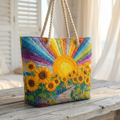 Willow | Sunflower Sunrise Beach Bag