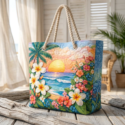 Avery | Tropical Paradise Beach Bag