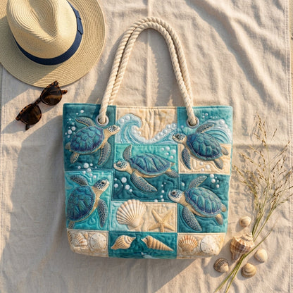 Cora | Sea Turtle Beach Bag