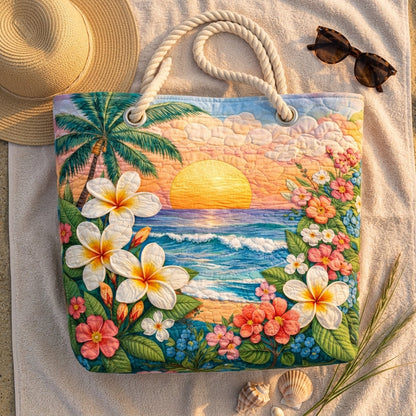 Avery | Tropical Paradise Beach Bag