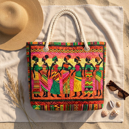 Zara | Heritage Glow Beach Bag