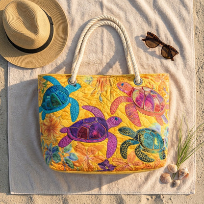 Luna | Tropical Turtle Beach Bag