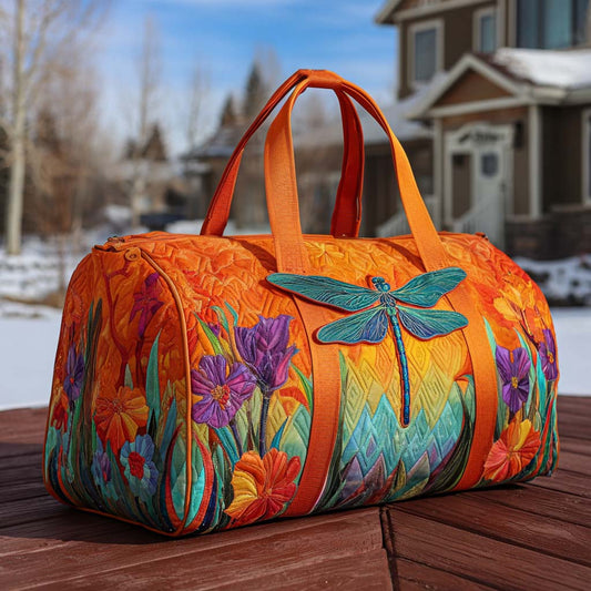 Dahlia | Wildflower Dragonfly Duffle