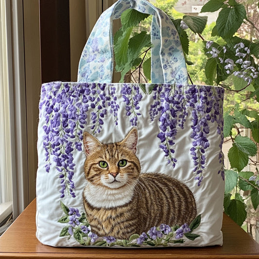 Lillian | Wisteria Cat Tote