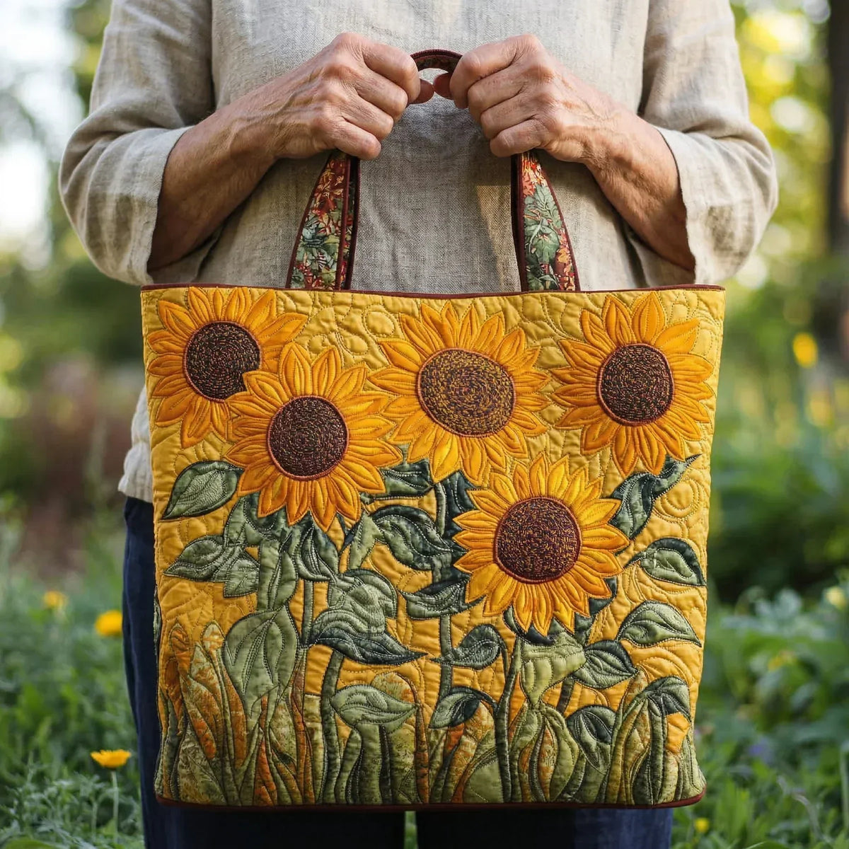Sienna | Sunflower Meadow Tote
