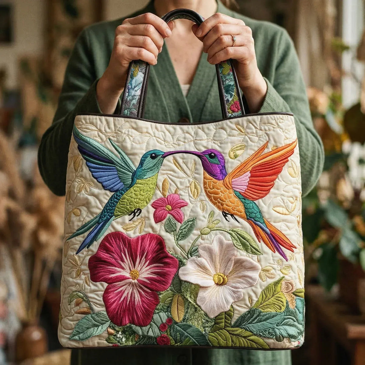 Isabelle | Hummingbird Garden Tote