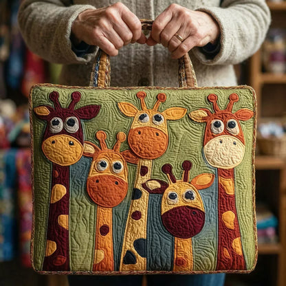 Giselle | Playful Giraffe Tote