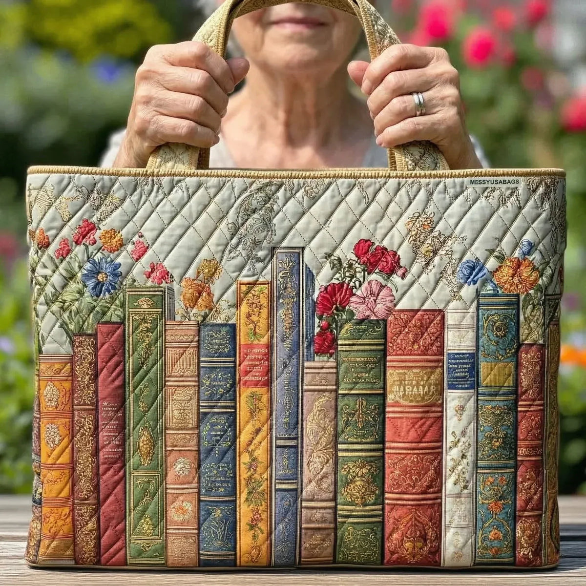 Audrey | Storybook Garden Tote